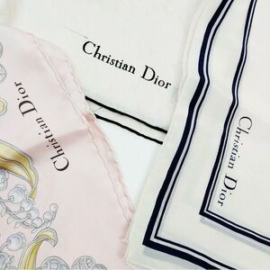 Christian Dior Vintage Silk Scarf – Made in France